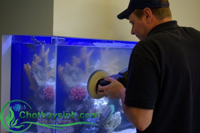 Xử lý kính bị xước