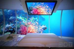 đặt bể cá cảnh trong phòng ngủ