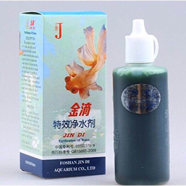 Dung dịch làm trong nước bể cá Jin Di