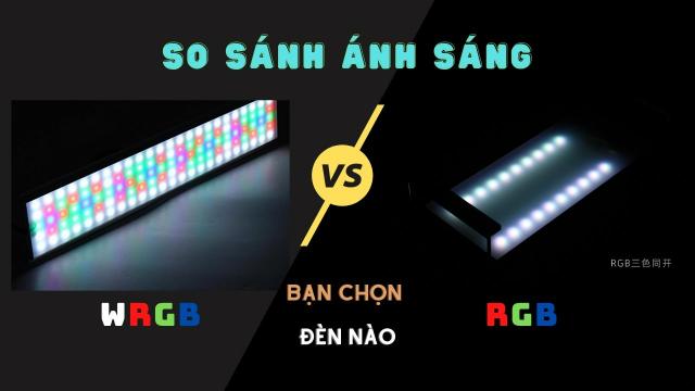 So sánh đèn RGB và WRGB
