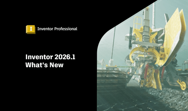 Những điểm nổi bật của Inventor Pro 2026