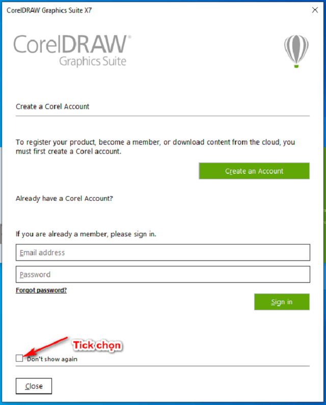 cai dat CorelDRAW X7 15