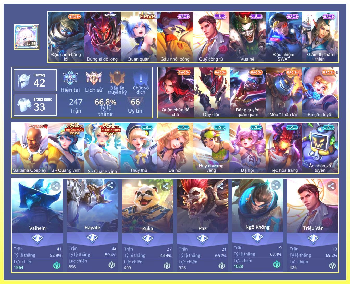 Tặng Acc Liên Quân Miễn Phí - Full Tướng, Full Skin, Cập Nhật 2026 3 Tặng Acc Liên Quân miễn phí VIP