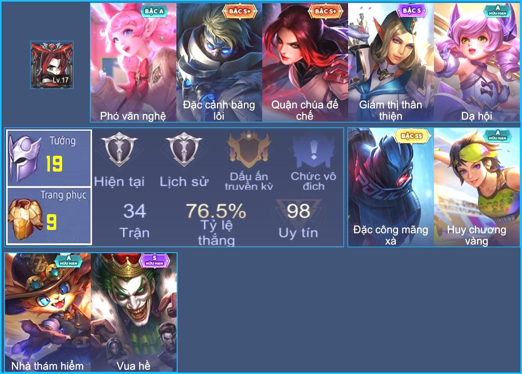 Tặng Acc Liên Quân Miễn Phí - Full Tướng, Full Skin, Cập Nhật 2026 6 Tặng Acc Liên Quân miễn phí cập nhật