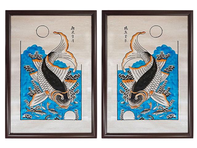 Tranh lý ngư vọng nguyệt hợp tuổi nào