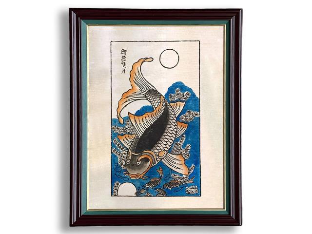 Ý nghĩa tranh lý ngư vọng nguyệt