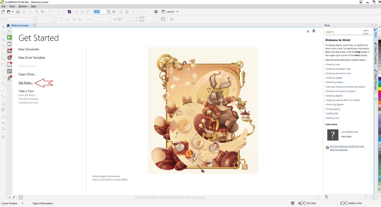 Các tính năng đáng chú ý của CorelDraw X8
