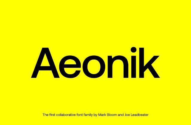 Aeonik Pro Cotype Foundry