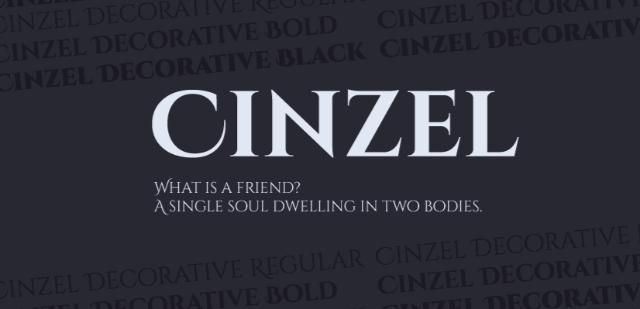 Cinzel