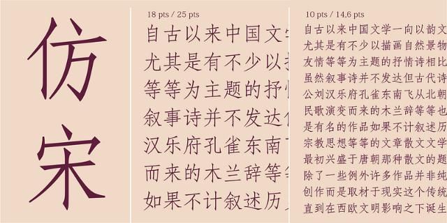 Tổng hợp 20+ Font chữ Trung Quốc đẹp, chuẩn thiết kế (Tải Miễn Phí) 7 FangSong