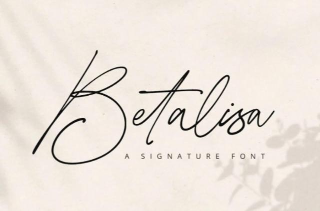 Font SVN Betalisa