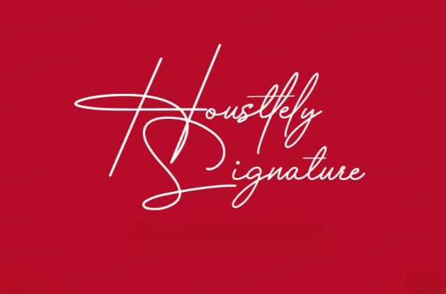 Font SVN Housttely Signature