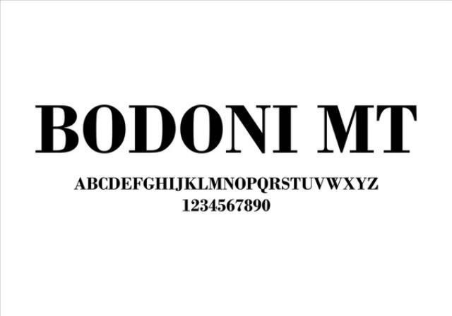 bodoni mt font logo headline 600nw 2521406449