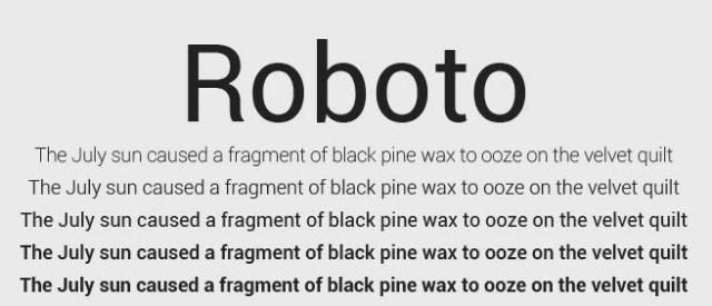 Đặc điểm nổi bật của font chữ Roboto Việt hóa