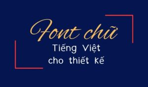 Font chữ trong thiết kế