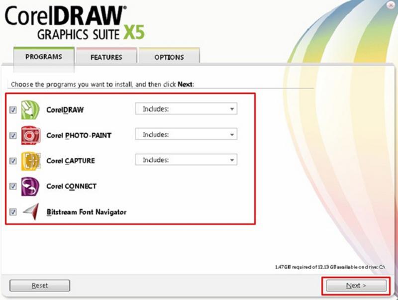 Hướng dẫn cài đặt corel x5