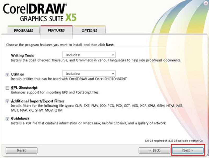 Hướng dẫn cài đặt corel x5