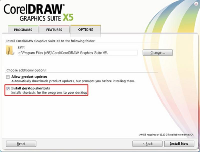 Hướng dẫn cài đặt corel x5