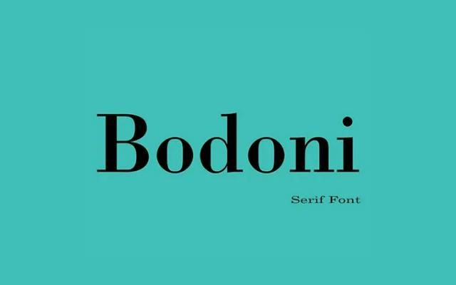 Bodoni