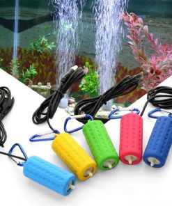 Máy sủi oxy bể cá: Cách chọn đúng loại, chạy êm và đủ oxy cho cá 3 Đá sủi oxy mini nhiều màu cho bể cá