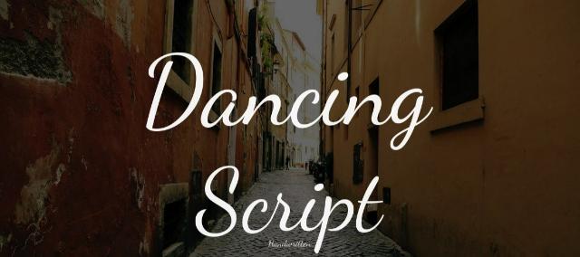 Dancing Script