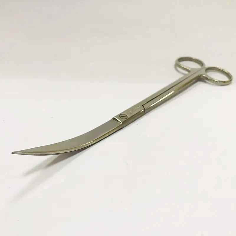 Kéo Tỉa Cây Thủy Sinh Cong Inox Chuyên Dụng 1