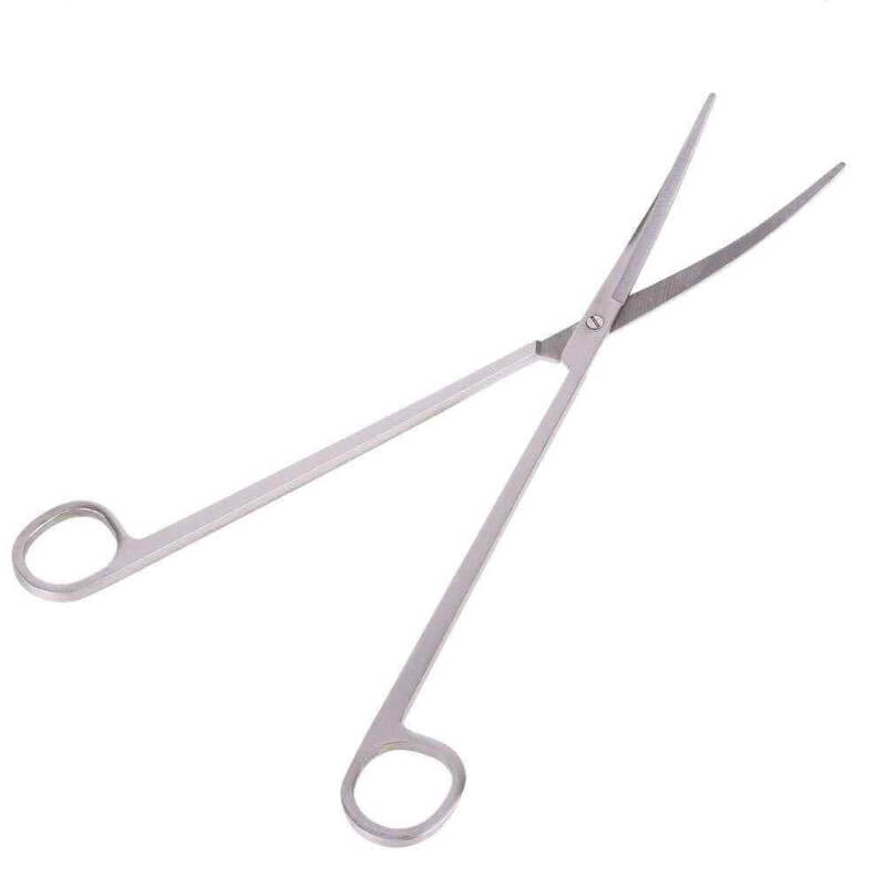 Kéo Tỉa Cây Thủy Sinh Cong Inox Chuyên Dụng 3