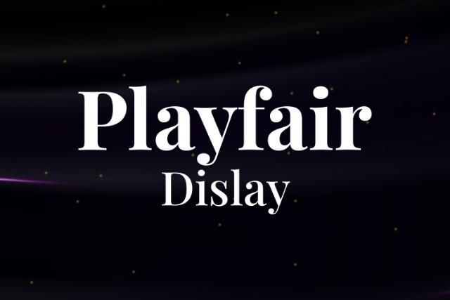 Playfair Display