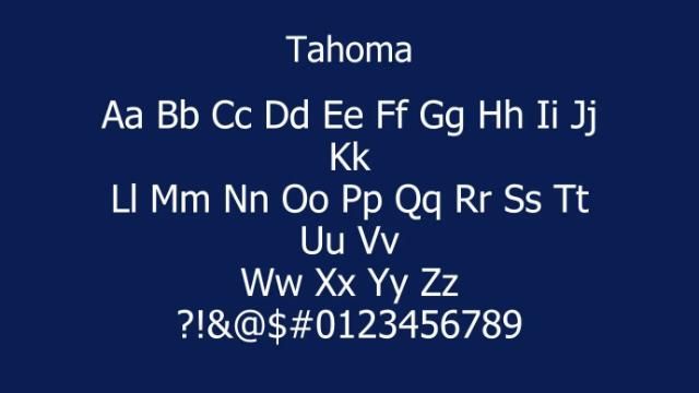 Tahoma