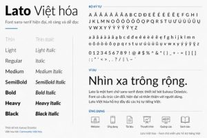 font Lato Viet hoa 2