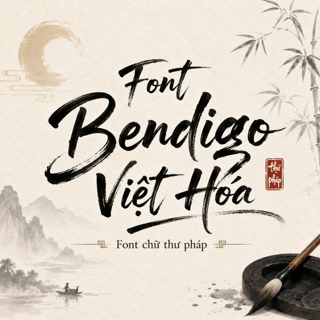 Font Bendigo Việt Hóa