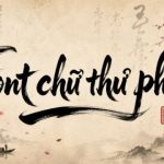 font chu thu phap