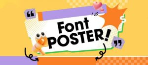 top 50 font chu poster 3