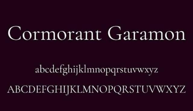 Cormorant Garamond