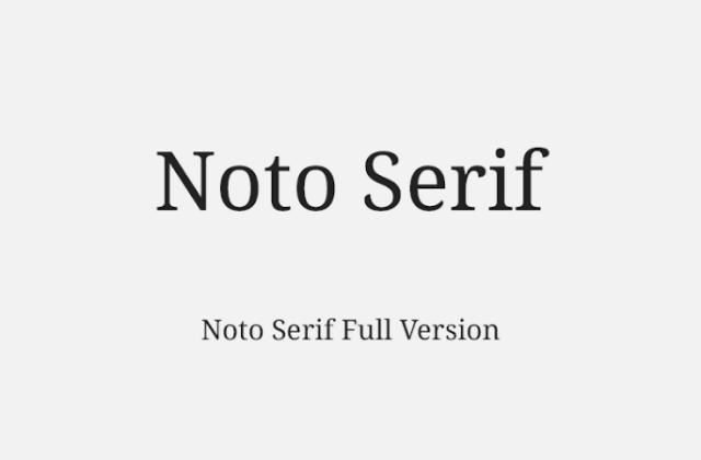 Noto Serif 1